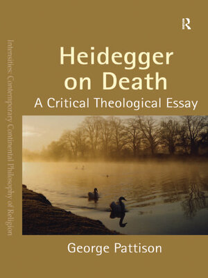 cover image of Heidegger on Death